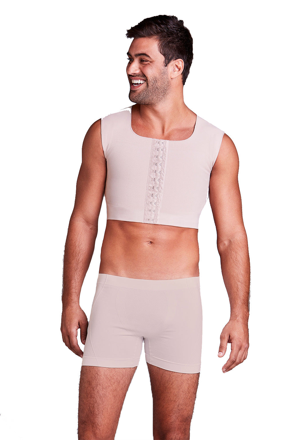 Post-surgery top Compression Chest Shapewear for Men