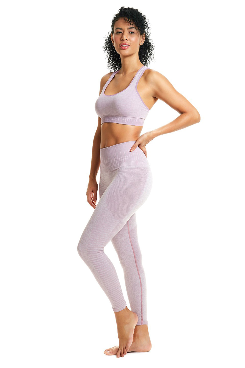 FITNESS Legging with double and versatile waistband