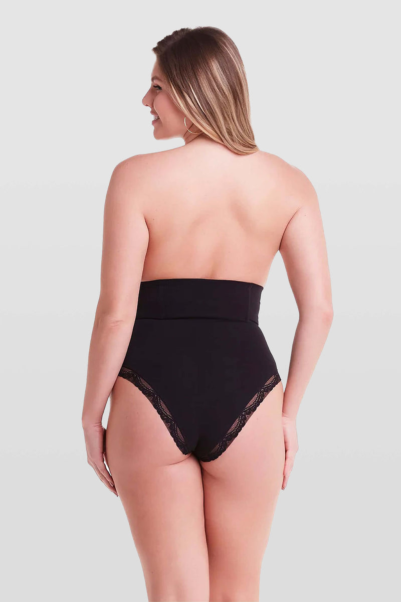 Waist corset, Brazilian shapewear instantly slims the waist and abdomen with lace edges