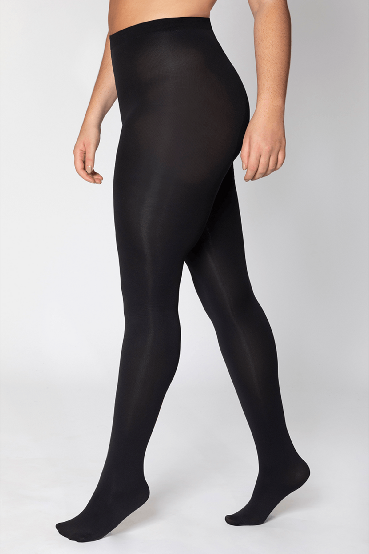 Cozy Opaque Plus Size Thread 80 Pantyhose METRO BRAZIL