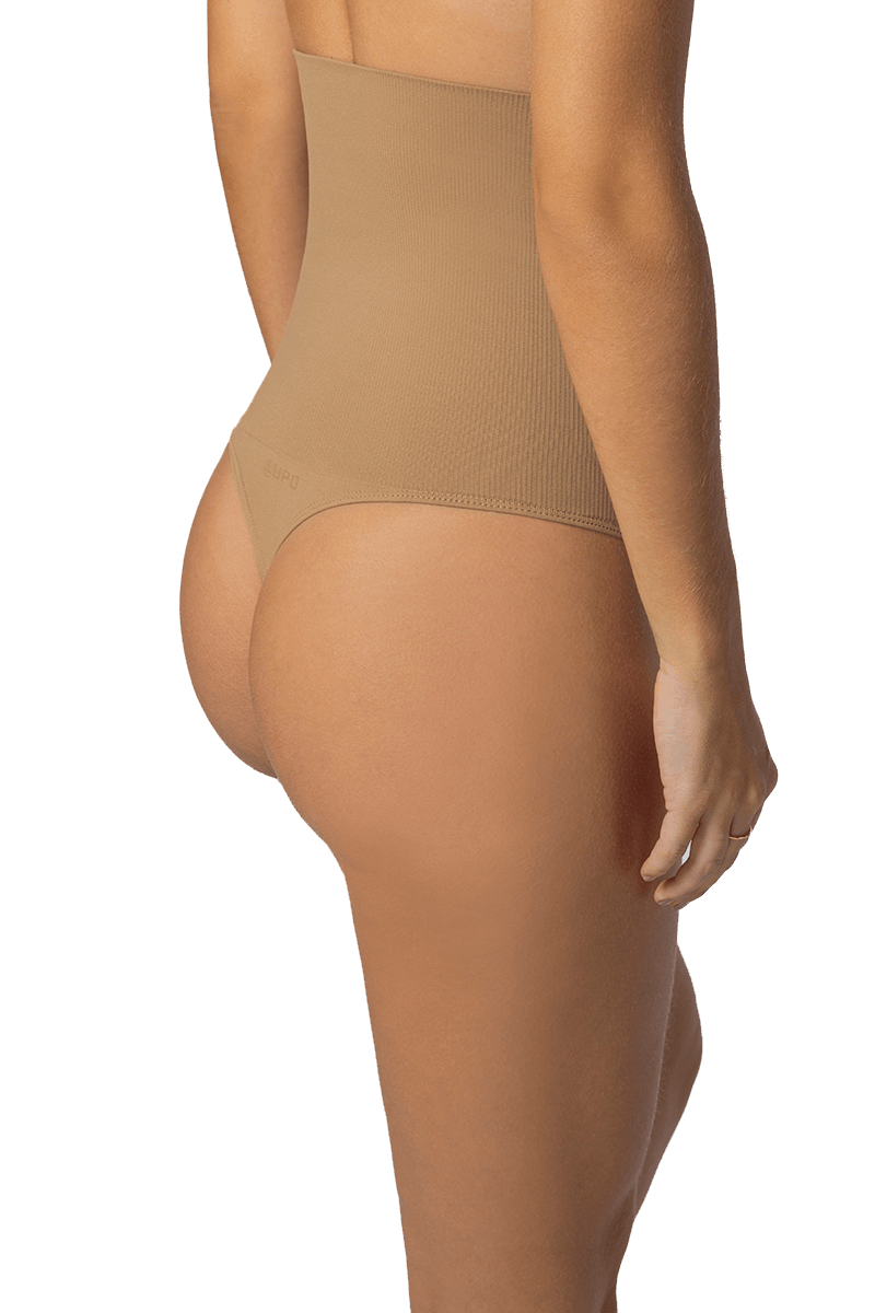 Seamless High Waist Abdomen and Back fat Smoothing Thong