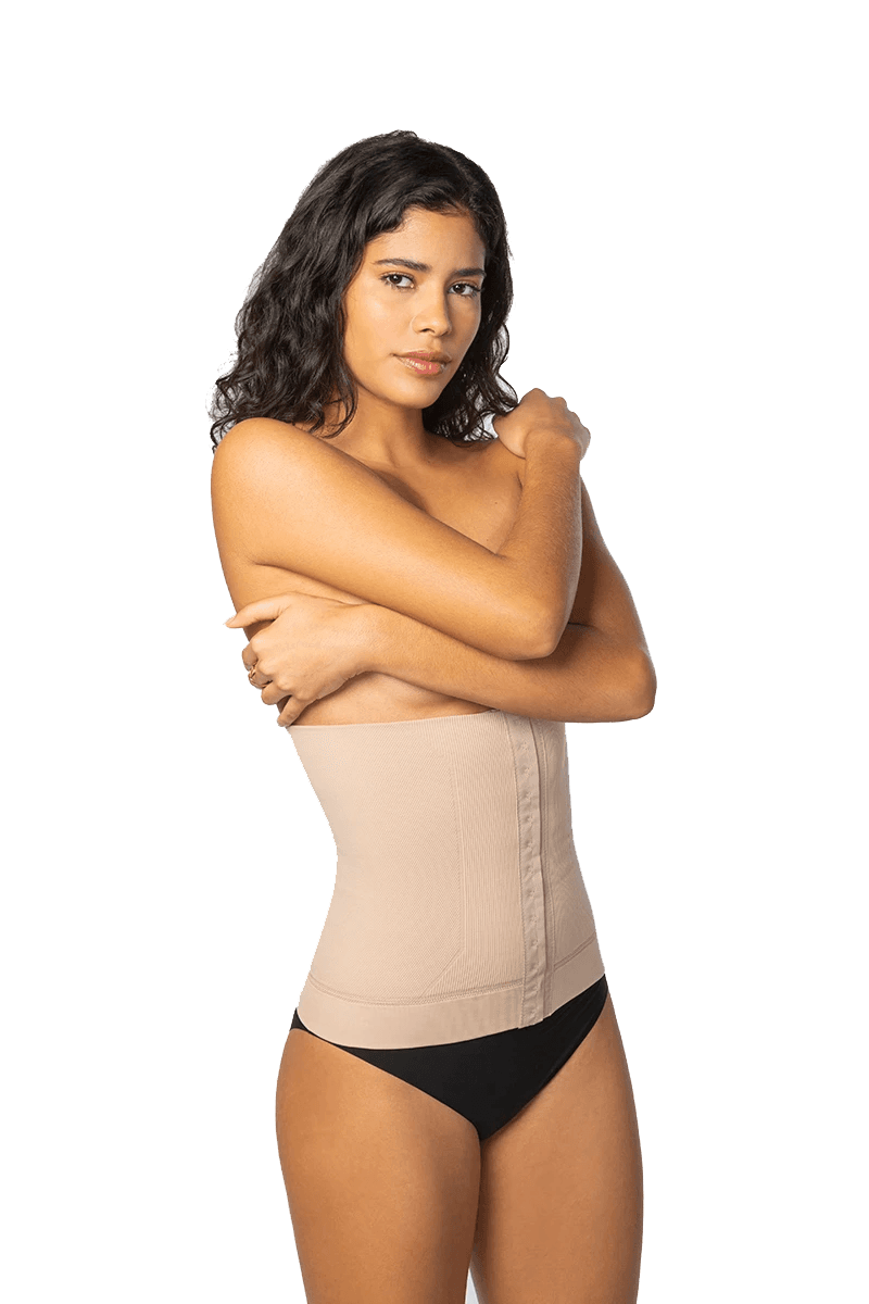 Microfiber Waist And Abdomen Control Corset