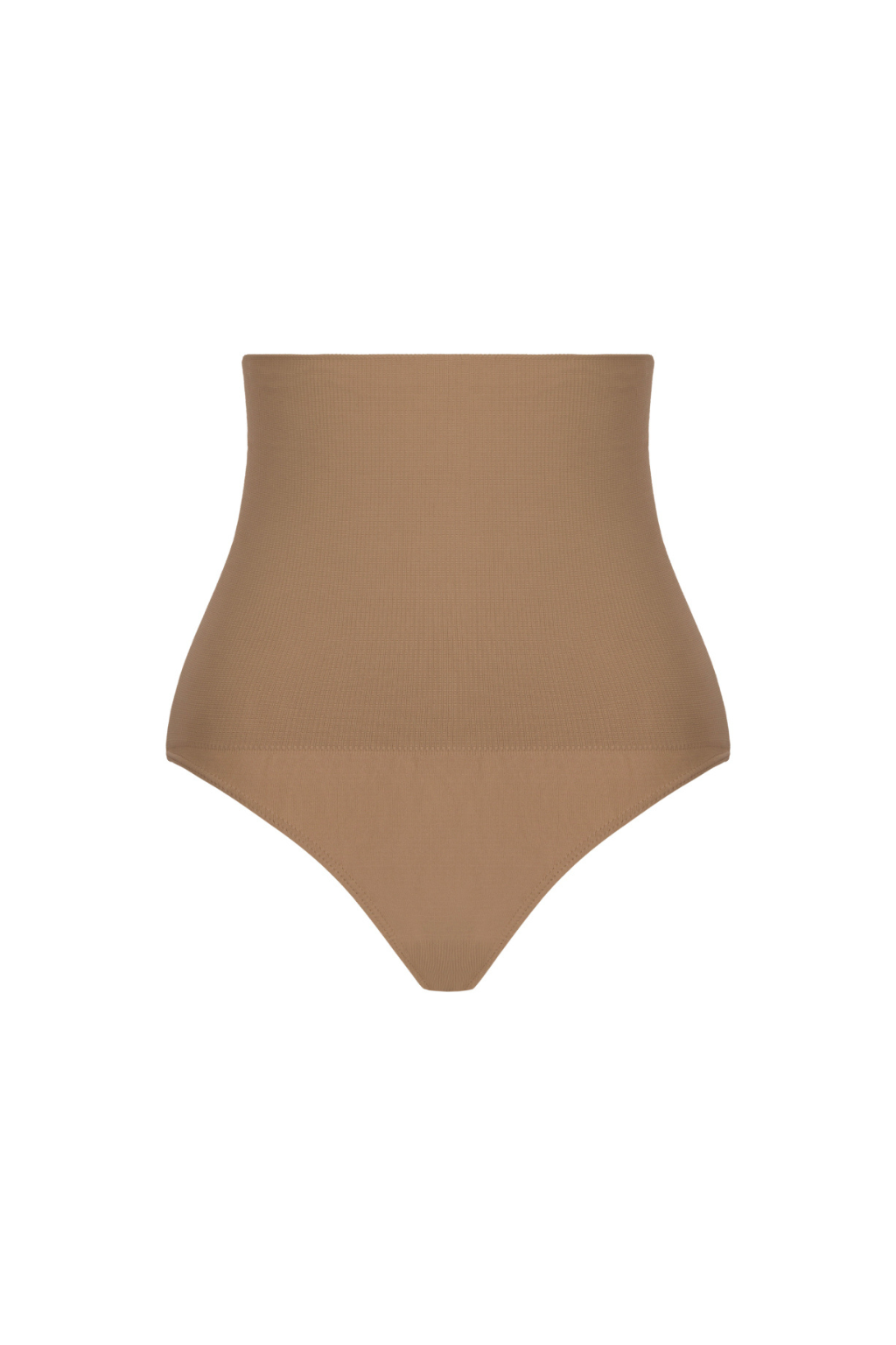Every-Day Tummy Control Thong, High Waist Solid Color Seamless