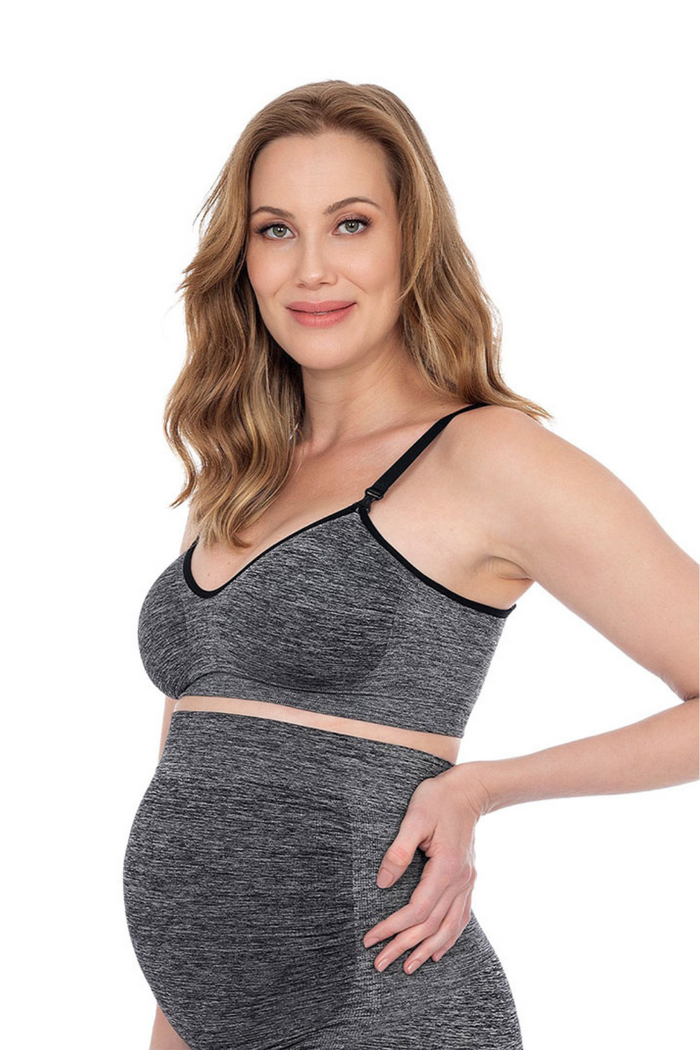 Double Bust Fabric Comfort Support Pregnancy and Breastfeeding Bra
