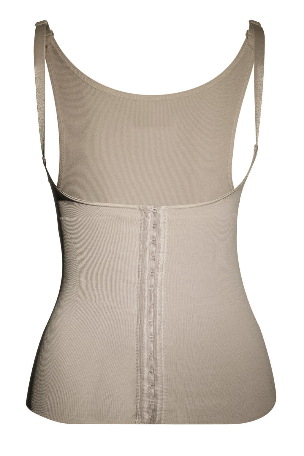 Printed corset piercing ribbed vest – Sinead Gorey