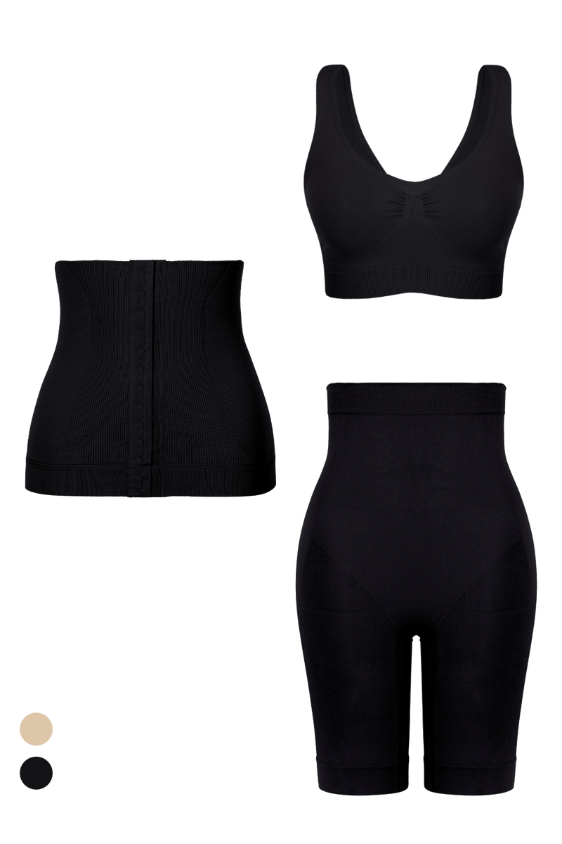 مجموعة مشدات الجسم الكاملة الثلاثية