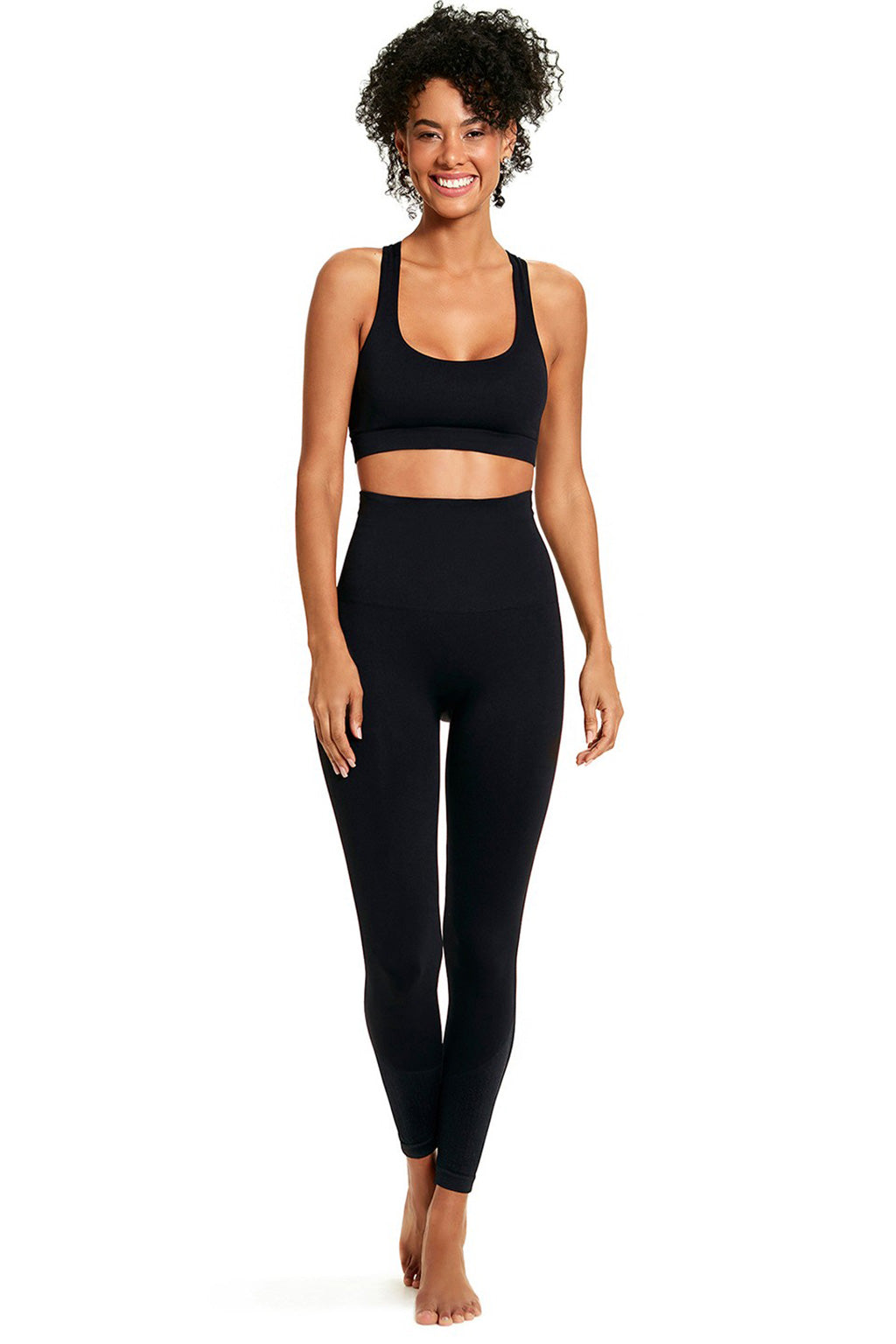 BASIC Fusion style Sport Legging with double and versatile waistband -  METRO BRAZIL