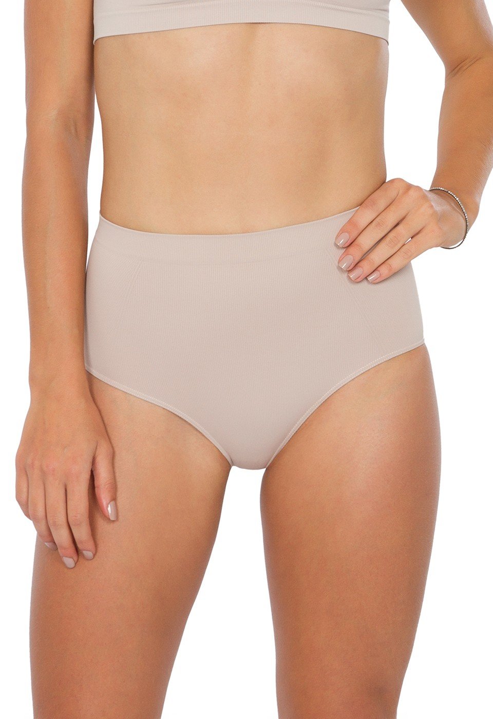 Everyday Micro Fibre Shaping High Waisted Full Brief - Womens
