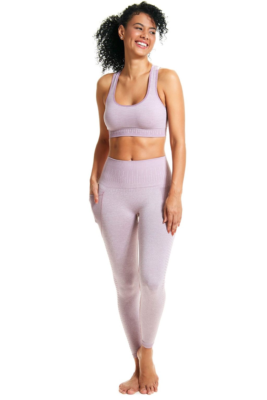 BASIC Top Fusion style Sport Bra with Removable Bulge - METRO BRAZIL