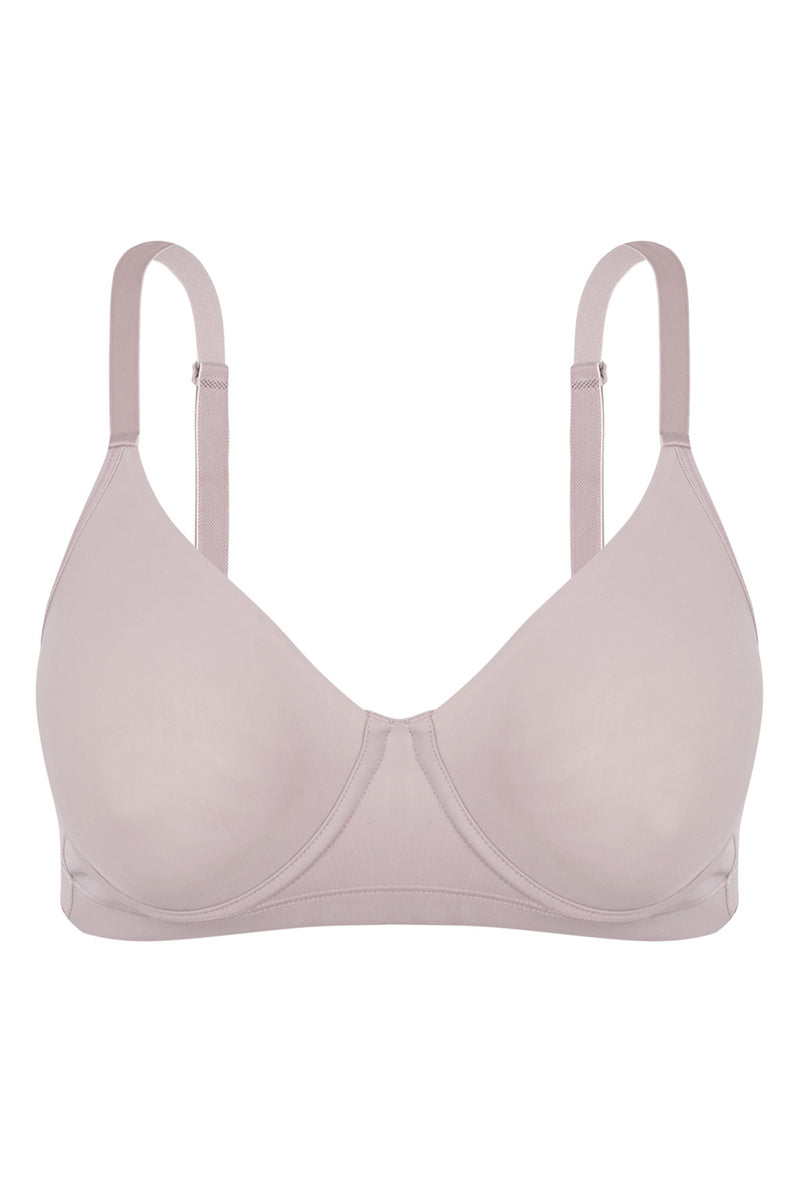 Plus Size Hoop Firmer Mold Support Bra With Rim