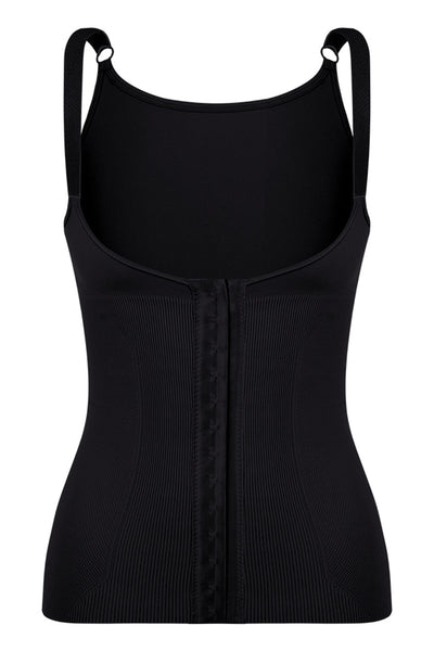 Buy BRABIC Women's Underbust Waist Trainer With Zipper Body Shapers Corsets  Vest (L, Black) Online at desertcartBolivia