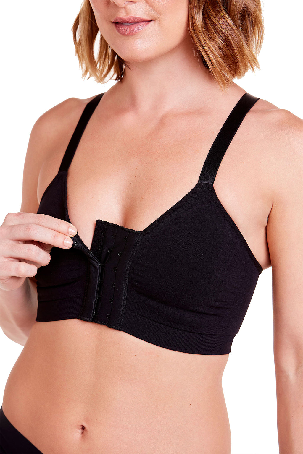 Plie CONTROL Double Bra with Front Opening
