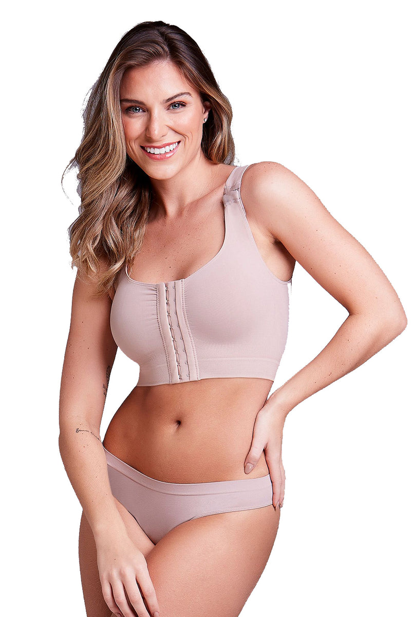 Post-surgery top Bra with adjustable straps