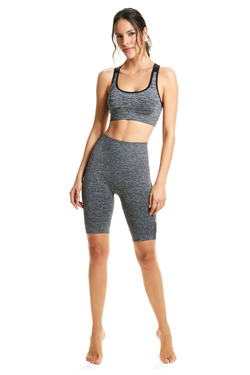 FITNESS Sport Bermuda with double waistband