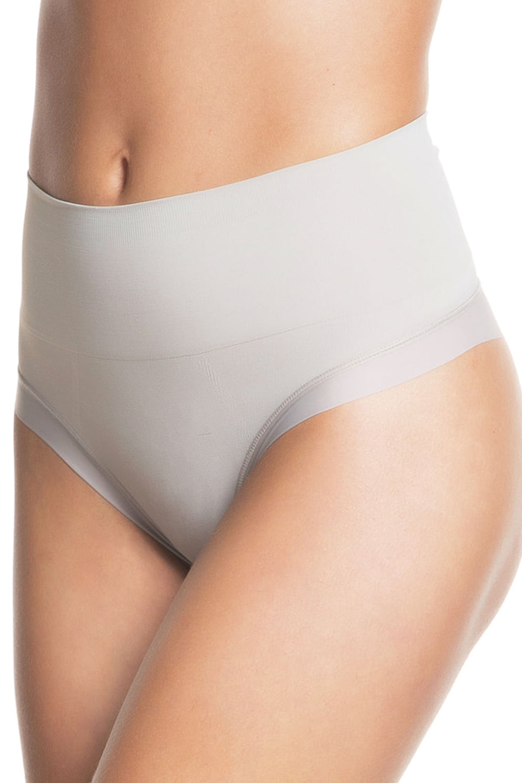 Womens White Cotton Control Shapewear Underwear Briefs