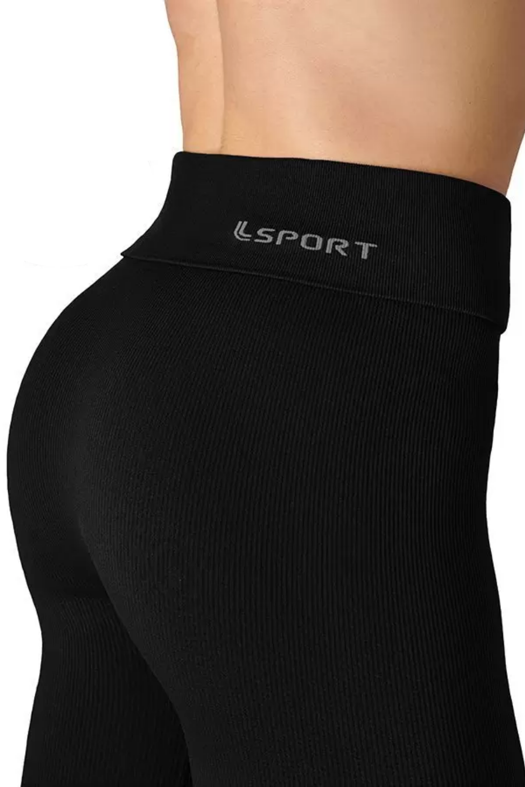Lupo New Strong Ribbed Sport Legging Fitness Pants