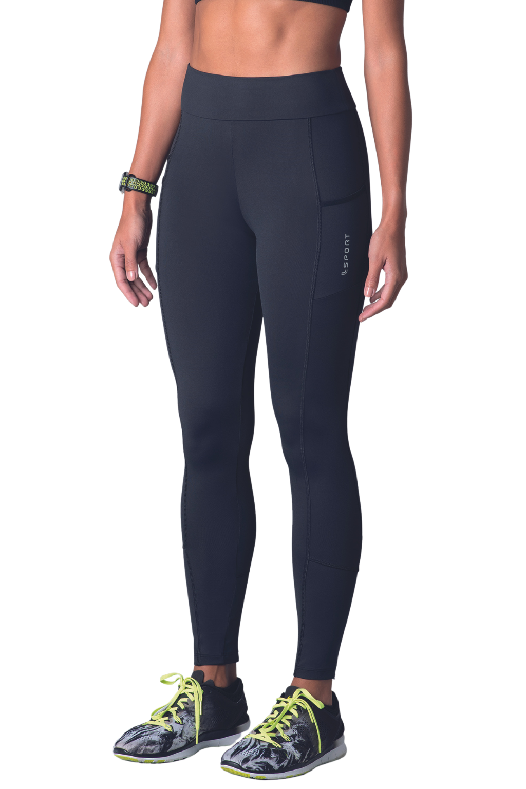 BASIC Fusion style Sport Legging with double and versatile waistband -  METRO BRAZIL