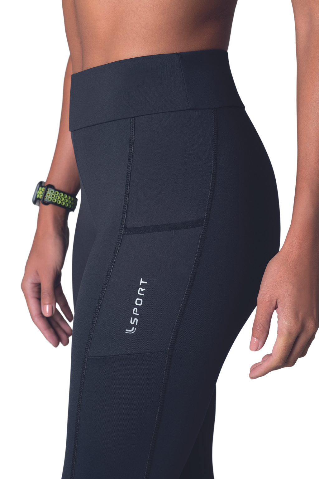 Brazilian LSport Legging Run Pocket Fitness Pants Metrobrazil