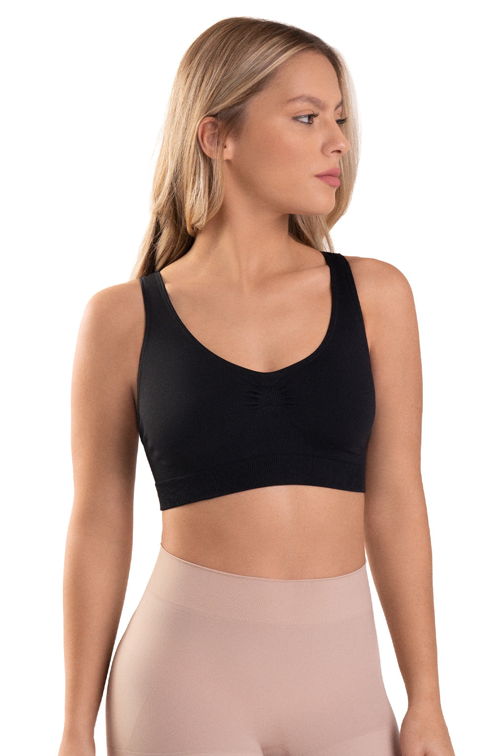 Out From Under Atlas Seamless Keyhole Bra Top
