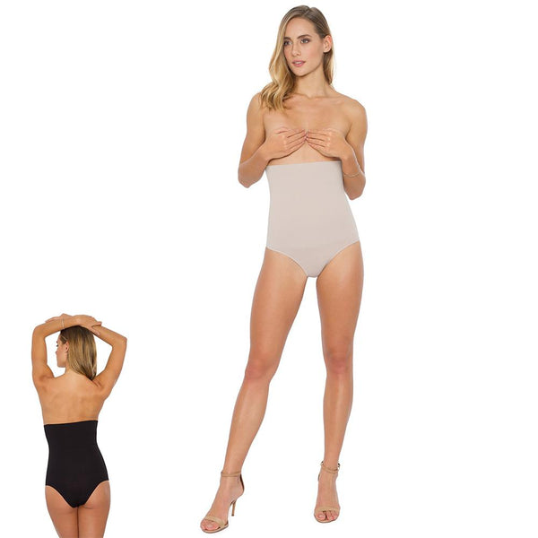 Plie CONTROL Double Abdominal High-waist high-leg Dug Panties Corset